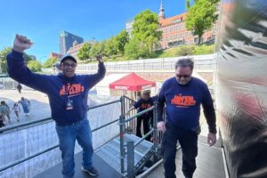Die Hafenrollers erobern die Bühne