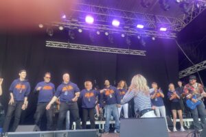 Hafenrollers mit Susi Salm und Rudolf Rock
